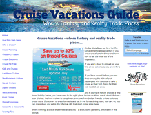 Tablet Screenshot of cruisevacationsguide.com